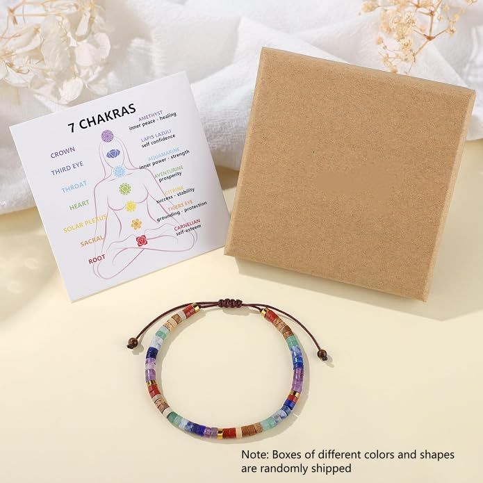 A motivational gift for women that will soon get better. Thinking of you, a gift for women - a natural stone bracelet
