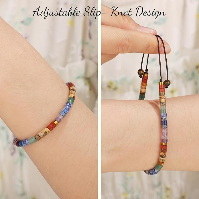 A motivational gift for women that will soon get better. Thinking of you, a gift for women - a natural stone bracelet